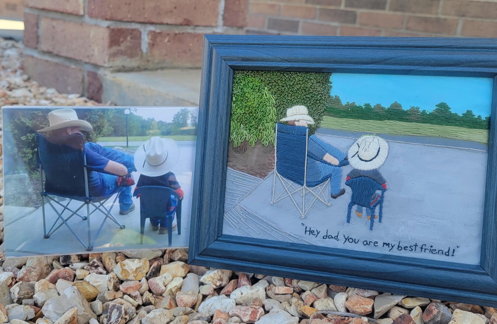 Carolyn's embroidery